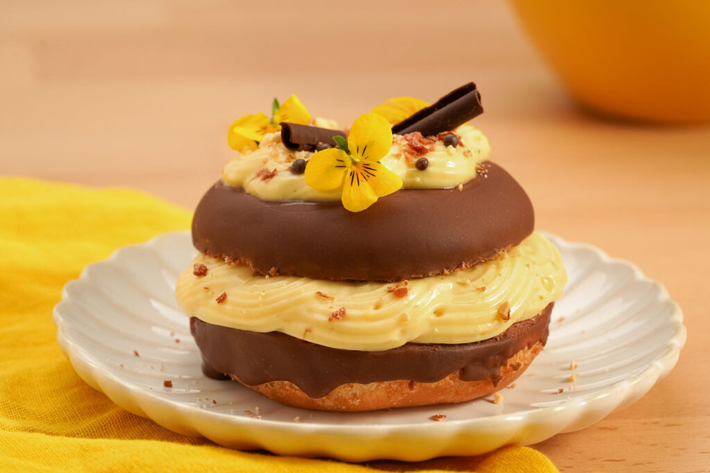 Donuts Bombón y vainilla